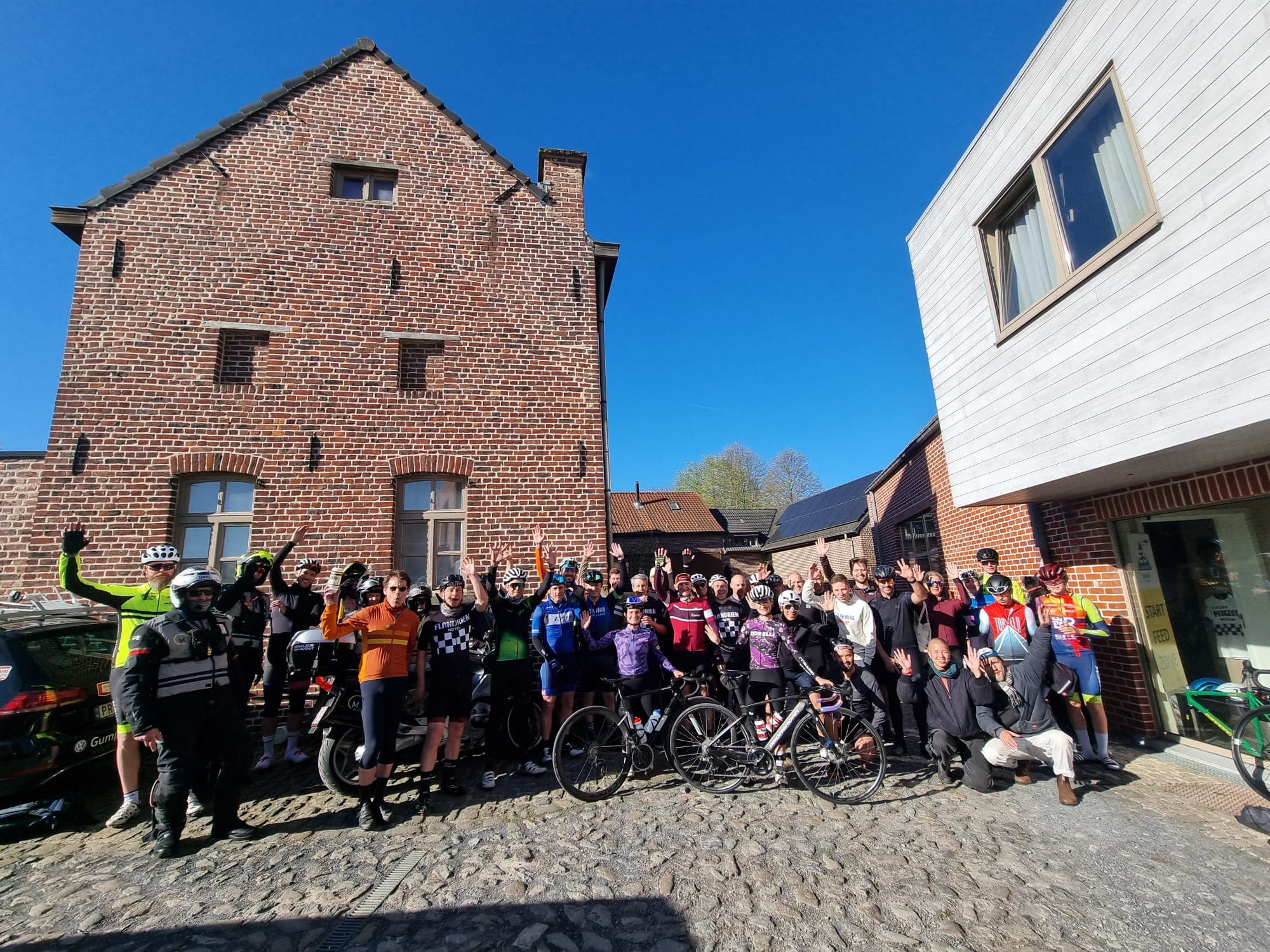 Flandrien Scholarship cyclists in Belgium
